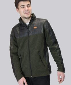Campera Fleece Finedennier Polar Verde Oscuro