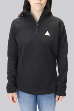 Alternative view of Buzo Sweater Fleece Basic Negro