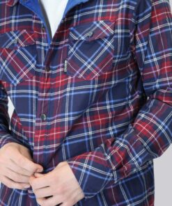 Alternative view of Camisa Reversible Rever Fine Azul
