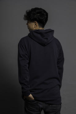 Alternative view of Buzo Hoodie Gris H