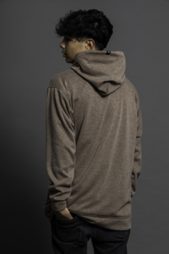 Alternative view of Buzo Hoodie Marrón