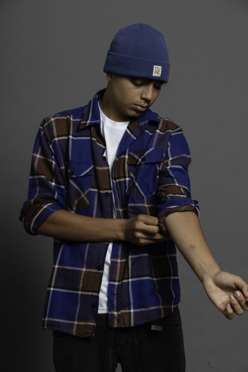 Camisa Leñadora Azul