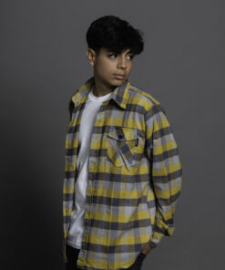 Alternative view of Camisa Leñadora Amarilla H