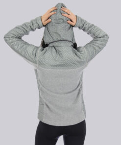 Alternative view of Sweater Fleece Finedennier Gris