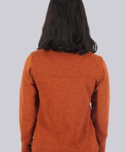 Alternative view of Campera Sweater Fleece Basic Naranja