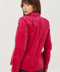 Alternative view of Camisa Corderoy Lady Red