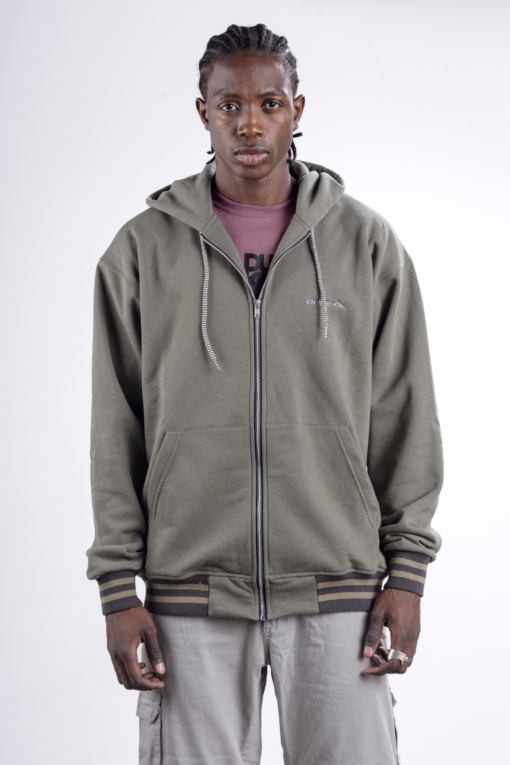Campera City Jersey con Capucha Beige