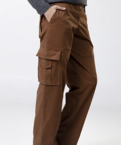 Alternative view of Pantalón Kendal Marrón Lady