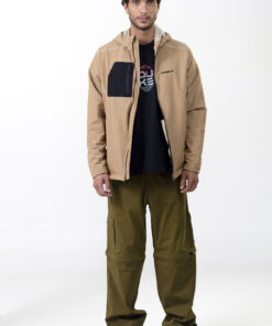Alternative view of Campera Alpes Con Capucha Mostaza