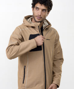 Campera Alpes Con Capucha Mostaza