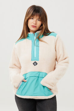 Alternative view of Buzo Oliva Crudo