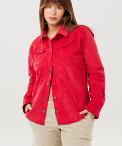 Camisa Corderoy Lady Red