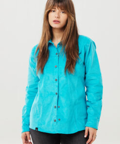 Alternative view of Camisa Corderoy Lady Light Blue