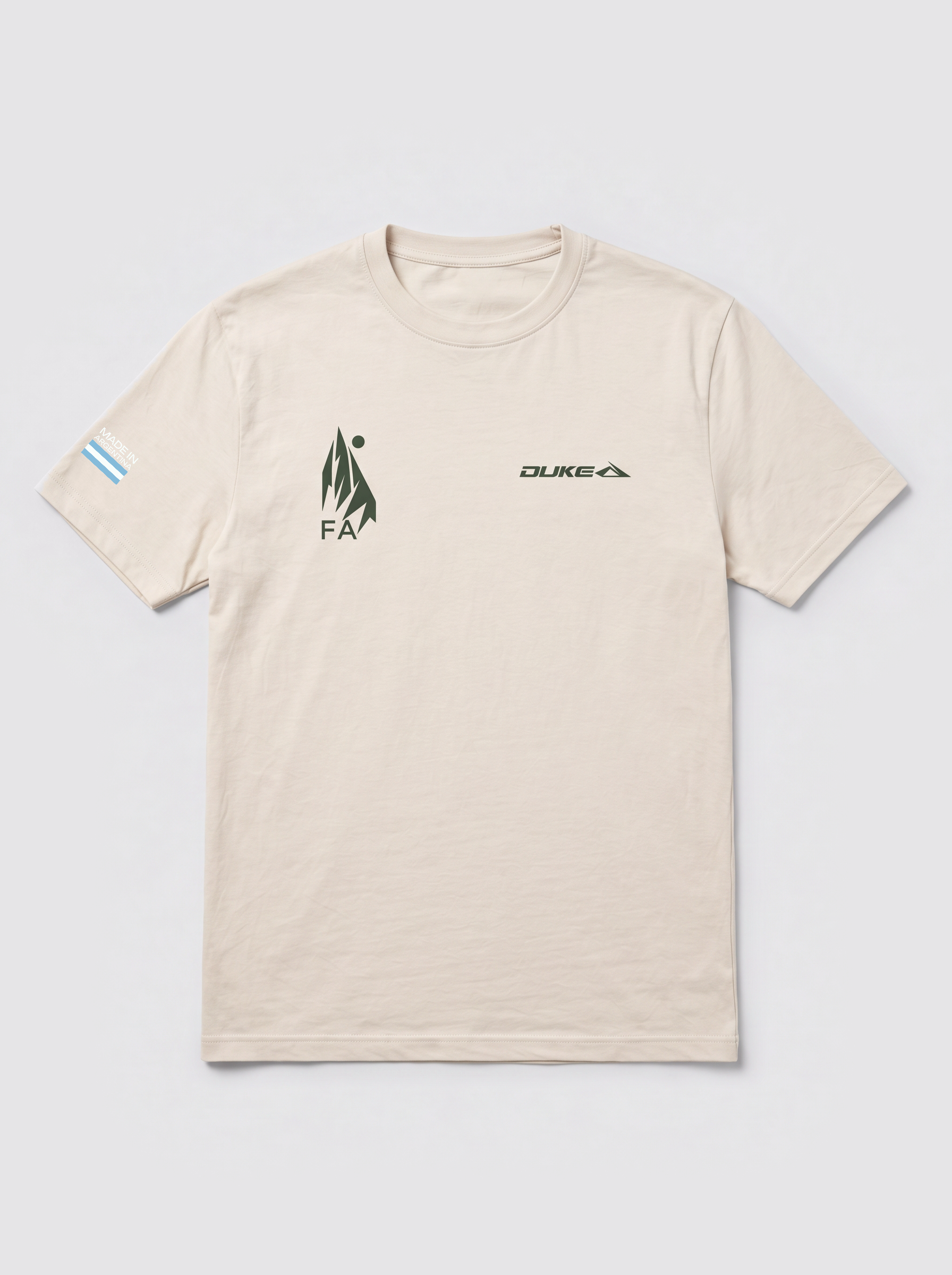 Remera Duke x FA Crema